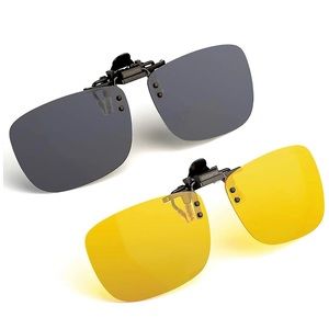 Clip-on Flip Up Sunglasses for Prescription Glass